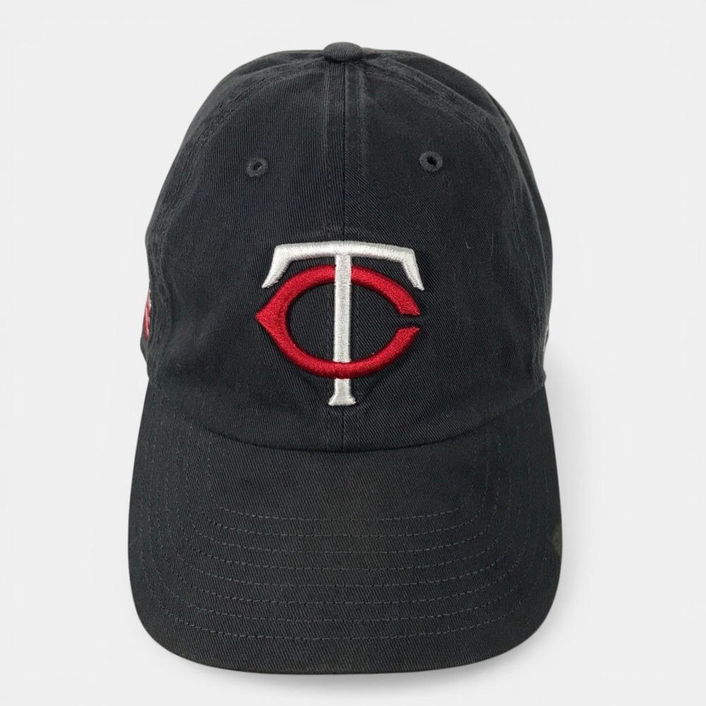 '47 Brand Minnesota Twins MLB Baseball Hat Navy Blue Adjustable TC Logo Cap OSFA